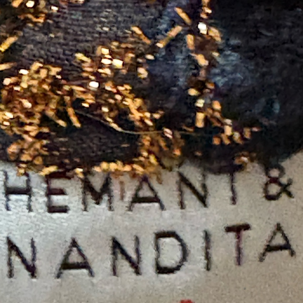HEMANT & NANDITA➕Gold Dust Woman Dress - Picture 8 of 10